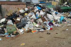 В Астрахани ситуация с вывозом бытовых отходов остается напряжённой