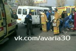 Число пострадавших в ДТП с маршруткой в Астрахани выросло до 7 человек