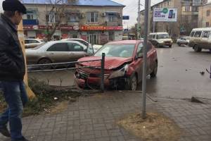 В ДТП на улице Николая Островского в Астрахани пострадал ребенок