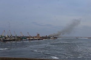 Уточнённая информация по пожару в Трусовском районе