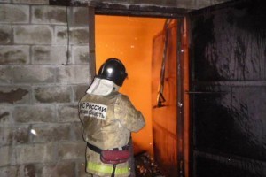 Из-за детской шалости в Астраханской области сгорела баня