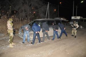 В Астраханской области спецназ задержал группу иностранцев