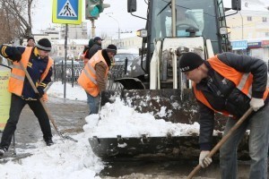 Работы про расчистке Астрахани от снега будут проводиться в круглосуточном режиме
