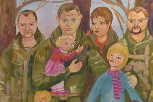В Астрахани в Цейхгаузе открылась выставка "Война и мир глазами детей Донбасса"