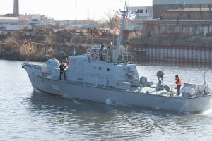Корабли Каспийской флотилии готовятся к морскому походу