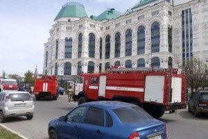 В Астрахани проверяли сообщение о возможном возгорании в оперном театре