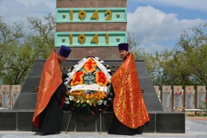 В Астрахани состоялся крестный ход, посвящённый Дню Победы