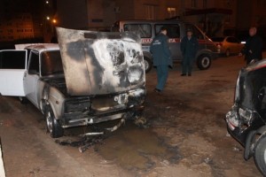 В Астраханской области сгорело 39 автомобилей