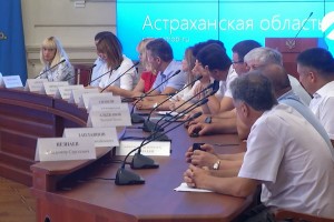 Александр Жилкин встретился с новыми главами астраханских муниципальных образований