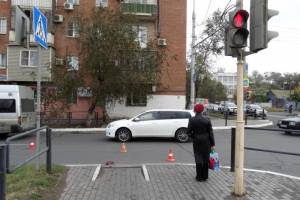 В Астрахани на пешеходном переходе сбили 94-летнюю бабушку