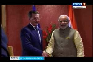 Астраханская область укрепляет связи с Индией
