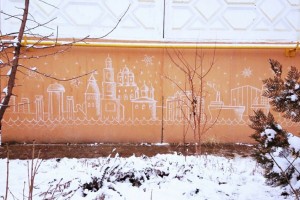 Астраханка заставила участников фестиваля «Чилим» стереть рисунок со стены