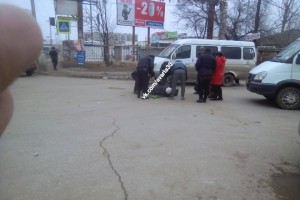 В Астрахани водитель маршрутного такси №33с с неоплаченными штрафами сбил пенсионерку