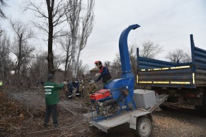 В Астрахани восстанавливают заброшенный парк