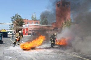 В Астрахани прошёл открытый Чемпионат Главного управления по пожарно-прикладному спорту