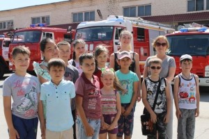 День открытых дверей в Специализированной пожарно-спасательной части