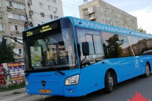 Новые автобусы в Астрахани приступили к работе