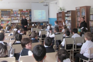 В Астраханской области для первоклассников организовали урок безопасности