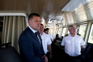 Врио губернатора Астраханской области Игорь Бабушкин провёл заседание совета по морской деятельности