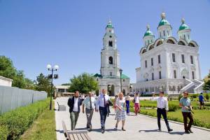 Игорь Бабушкин проверил ход реставрационных работ в Астраханском кремле