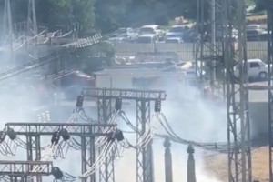 Астраханцы сообщают о дыме над электрической подстанцией