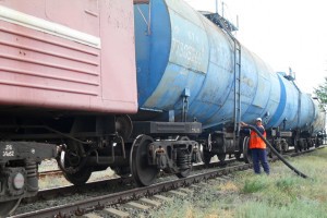 В Астраханской области начали курсировать водяные поезда