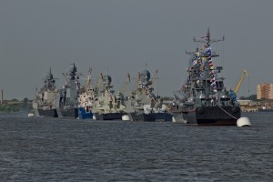 В Астрахани пройдёт парад кораблей Каспийской флотилии