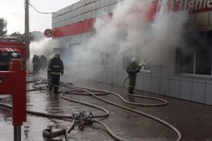 Пожар в «Пятёрочке» ликвидировали почти три часа