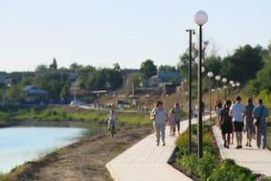 В районах Астраханской области создаётся комфортная городская среда