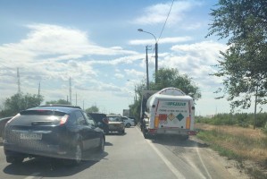 В Волгограде из-за аварии на газопроводе до сих пор перекрыта трасса на Астрахань