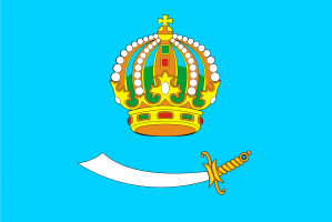 Флаг Астраханской области установлен на Северном полюсе