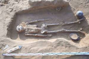 В астраханской степи нашли могилу воина, пострадавшего от древних хирургов