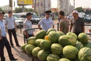 В Астрахани прошёл рейд по нелегальным торговым точкам