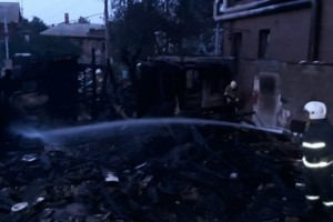 В Астрахани горела «Щука»