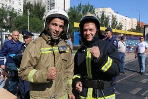 Лучший пожарный России