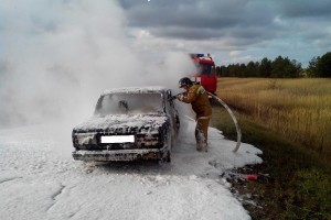 За сутки в Астраханской области сгорели три автомобиля