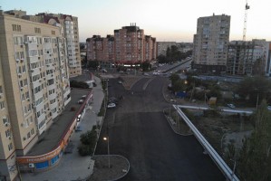 Создание новой дороги на перекрестке ул. Кирова/ул. Богдана Хмельницкого продолжается