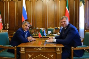 Игорь Бабушкин и Рустам Минниханов обсудили развитие двустороннего сотрудничества