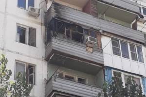 В Астрахани люди пострадали от вспыхнувших балконов
