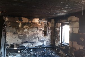 За прошедшие сутки в Астрахани сгорели два дома