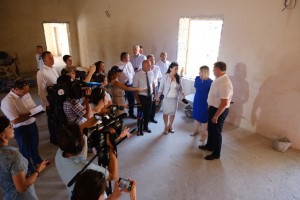 В рамках нацпроекта в астраханском селе возводят новый ДК стоимостью 24 миллиона рублей