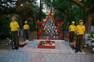 В Астраханской области завершилась последняя смена в военно-историческом лагере «Страна героев»