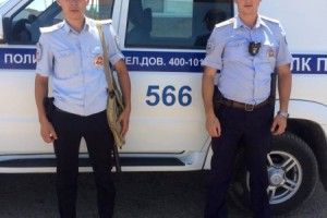 В Астрахани полицейский вывел женщину и её 2-летнюю дочь из горящего дома