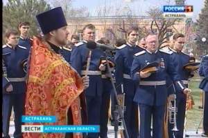Астраханские казаки отправились в поход к 70-летию Великой Победы