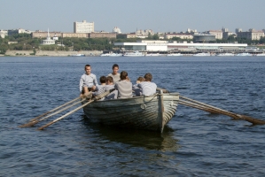 Астраханские студенты пройдут на шлюпках от Волгограда до Астрахани