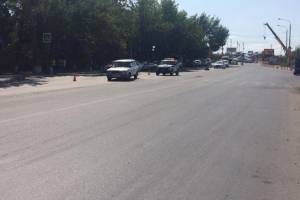 В Астрахани водитель сбил пешехода на «зебре»