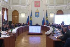 Важные проблемы региона обсудили на заседании кабмина Астраханской области