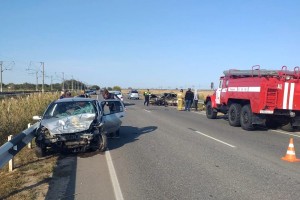 Автоледи погибла в ДТП на трассе Волгоград – Астрахань