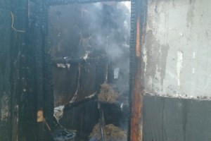 Накануне в Астрахани горели две бани и дом