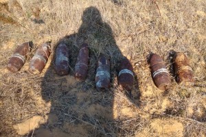 Под Астраханью нашли восемь снарядов времён Великой Отечественной войны